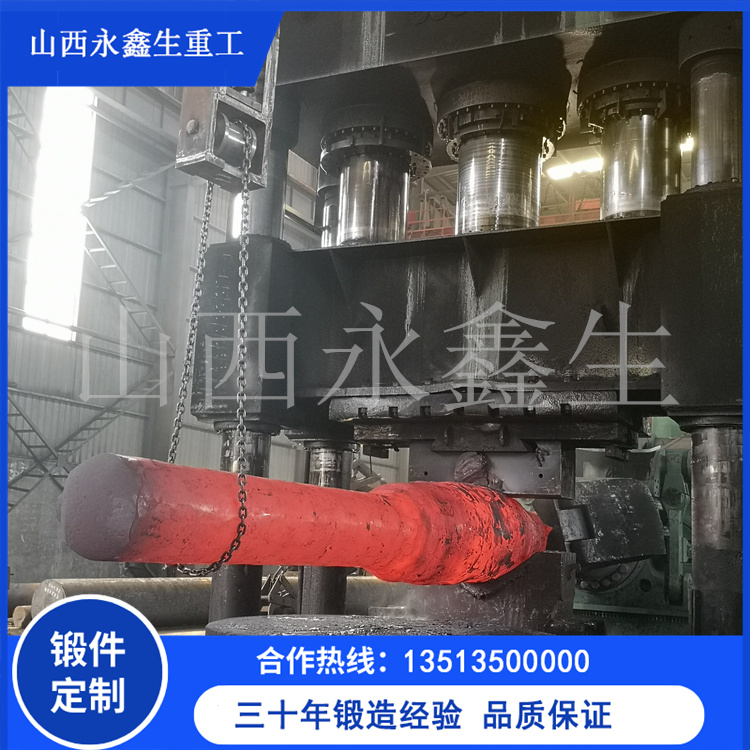 鍛造船用橫向驅(qū)動器電機軸鍛件